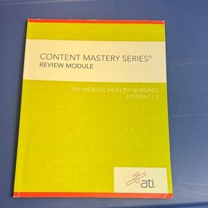ATI RN Mental Health Nursing Review Module Edition 11.0